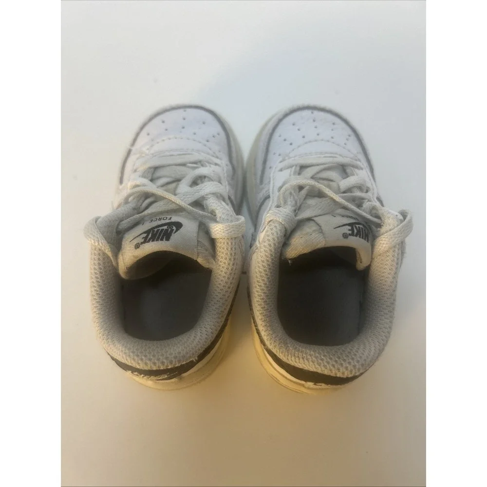 Nike Air Force 1 Low Sneakers (TS) Toddler Size 5C‎ White/Black CZ1691-100